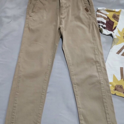 Fabric pants set Energiers and Zara T-shirt No 5 like new