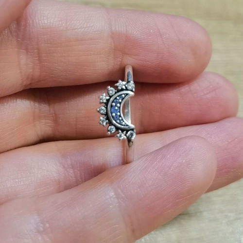 Silver ring 16 mm diameter, 925 hallmark