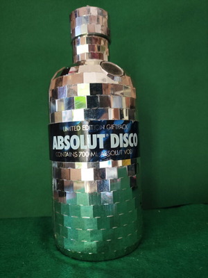 Absolut Disco Limited Edition Gift Pack 700ml άδειο, σαν καινούργιο