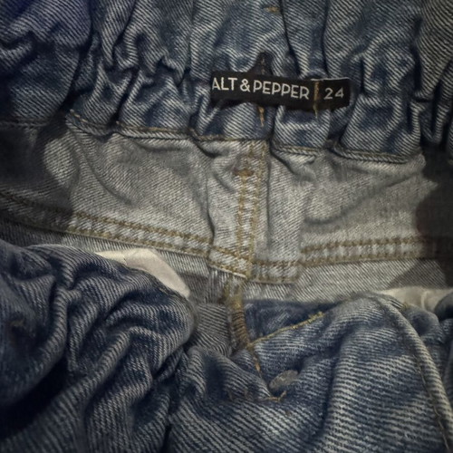 Salt & Pepper Jeans shorts like new, size S, blue