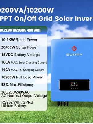 Inverter MPPT On/Off Grid 10.2KW New