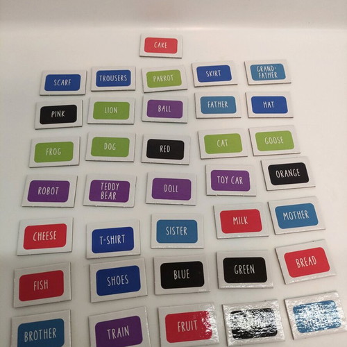 Children's board game like new, first steps in English