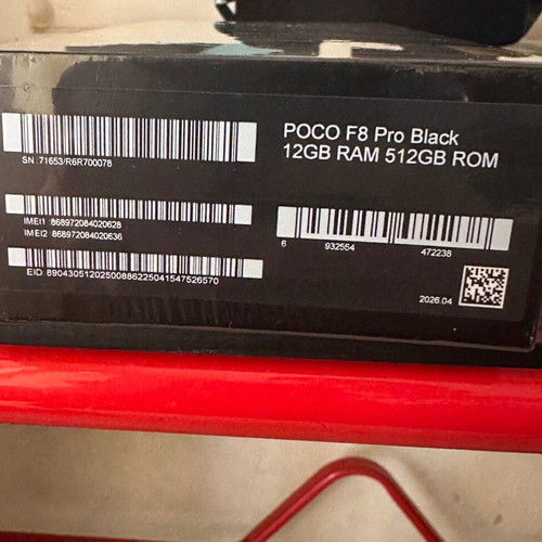 Xiaomi Poco F8 Pro 5G Dual SIM 12/512GB Black new
