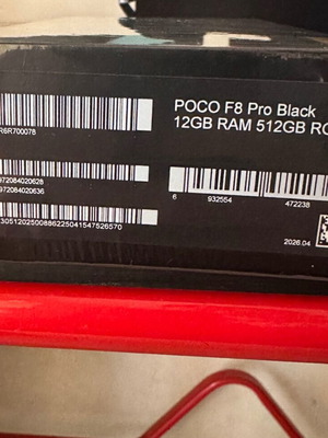 Xiaomi Poco F8 Pro 5G Dual SIM 12/512GB Black new
