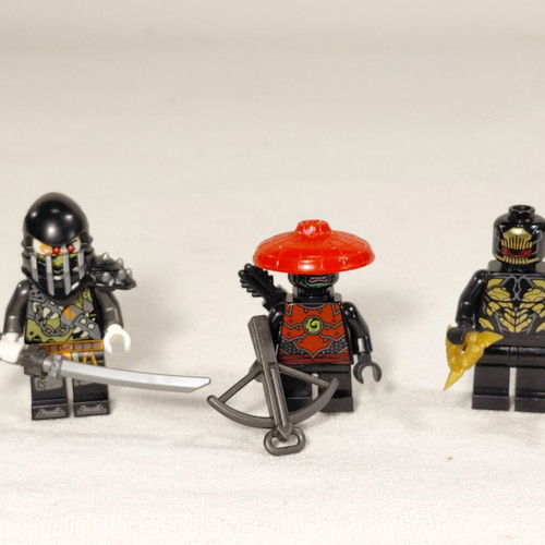 LEGO Ninjago figures, set of 3