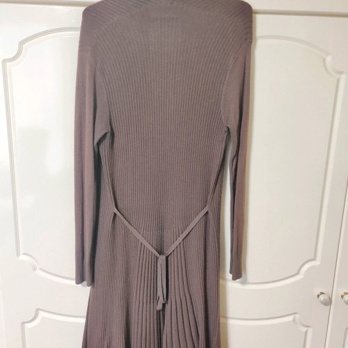 Lynne blouse and long cardigan used, brown