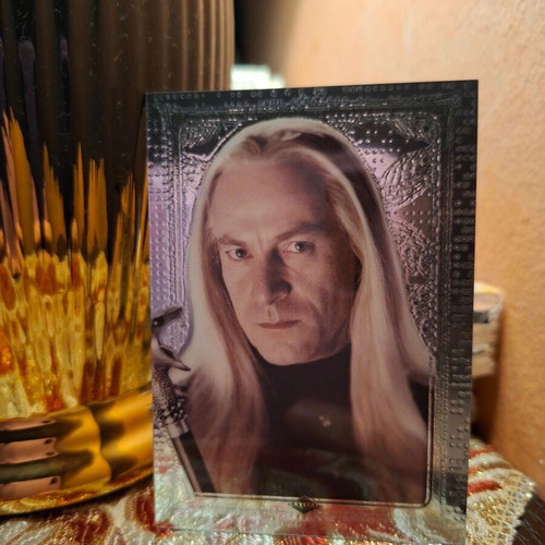 Harry Potter Lucius Malfoy card new, rare collectible edition