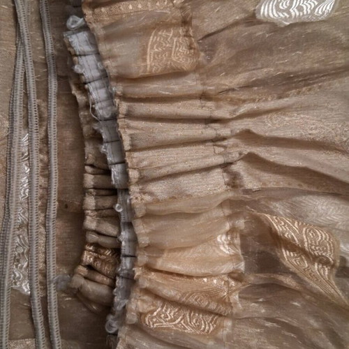 Curtain in honey-gold shade, like new, 1.90×2.50 m