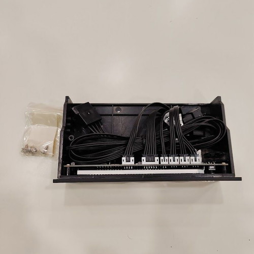 Fan Speed Controller 5.25" LCD panel νέο με οθόνη θερμοκρασίας και αισθητήρα CPU