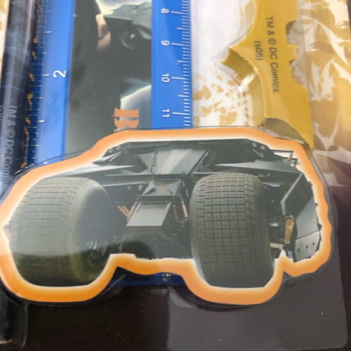 Batman Begins Movie school set new DC Comics with pencil, ruler, sharpener and 2 erasers
