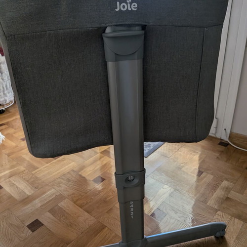 Joie Roomie Grey Flannel Baby Cot like new