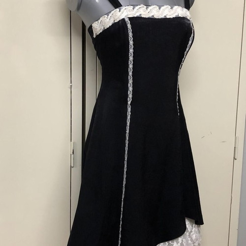 Angelo dress and bolero set new, size S/M, black and white