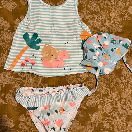 Mayoral swimsuit set 18 months like new