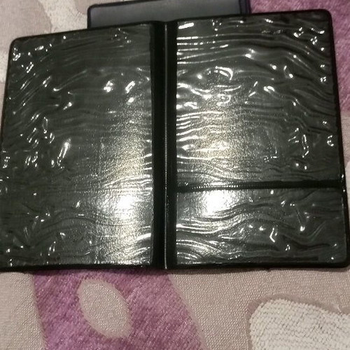 Plastic cases like new, pack of 2, dark blue