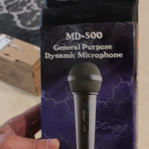 Stagg MD 500 dynamic microphone like new