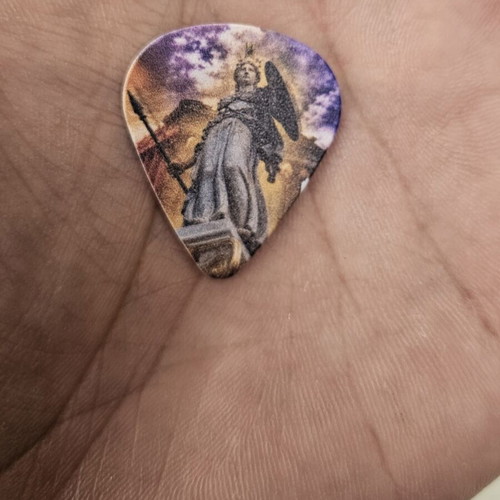 Metallica guitar pick Athens 2026