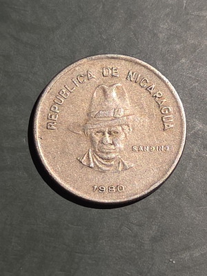 50 Centavos Nicaragua coin 1980