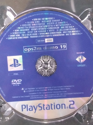 OPS2M 19 Demo Disc PS2 used, action