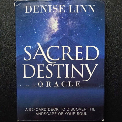 Sacred Destiny Oracle deck by Denise Linn like new with 52 cards