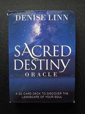 Sacred Destiny Oracle deck by Denise Linn like new with 52 cards