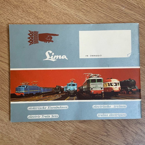 LIMA electric trains catalog 35 pages like new