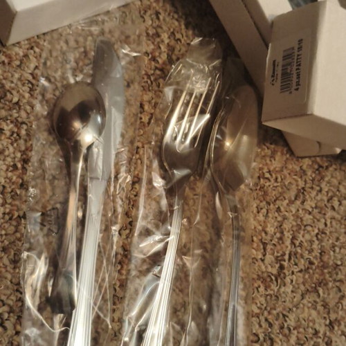 Zanetti Patty Cutlery Set 18/10 Stainless Steel 6 Sets 24 Pieces New