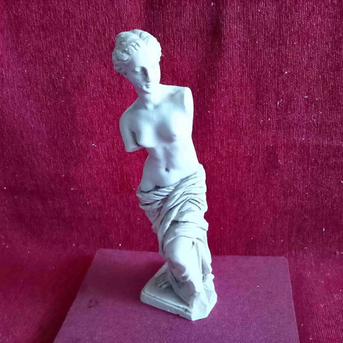 Aphrodite statue 1970-80 used, marble powder collectible