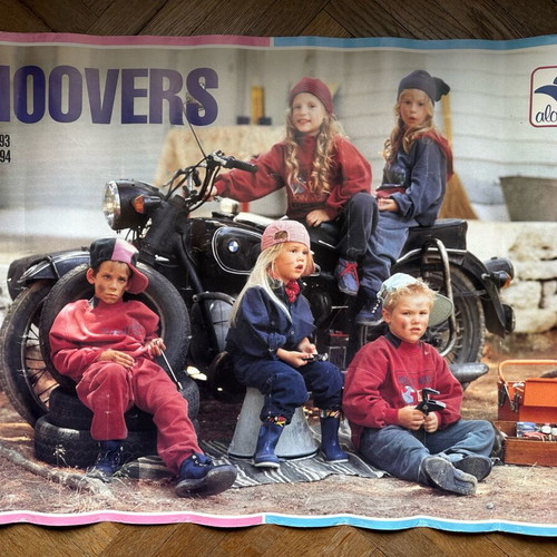 Αφίσα Alouette vintage μεταχειρισμένη, δεκαετίας ‘90
