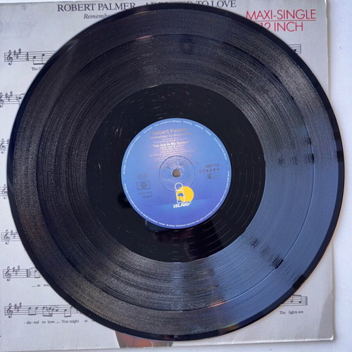 Robert Palmer Addicted To Love 12" Maxi Single used, pop