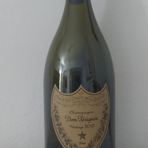 Dom Pérignon Vintage 2013 Champagne Bottle like new, empty 750ml