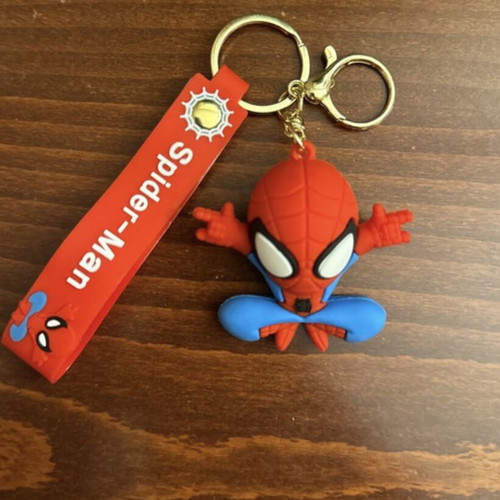 Spider-Man keychain new, red