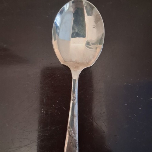 Angora vintage silver-plated spoon set, like new