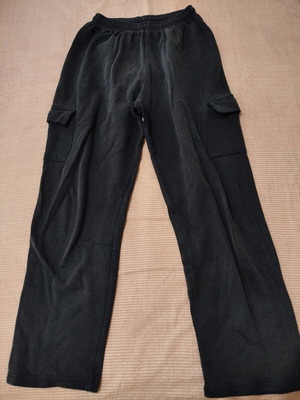 Cargo-style women's pants like new, grey without drawstring
