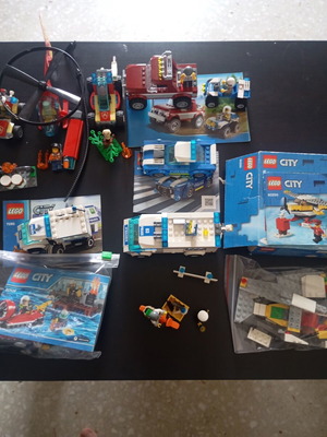 Lego City 7 set, complete with most instructions
