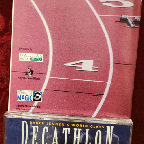 Bruce Jenner's World Class Decathlon PC game like new