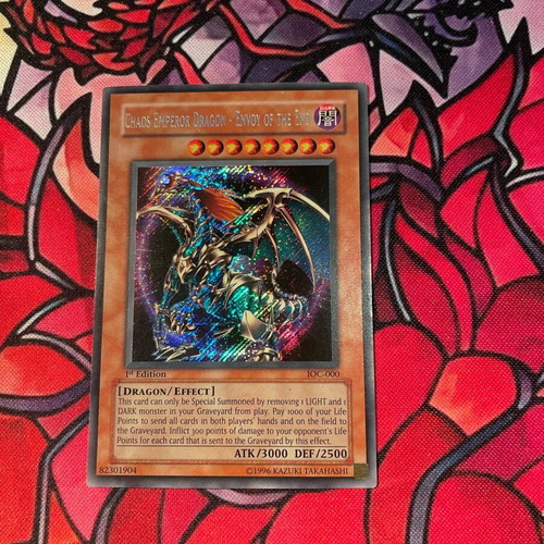 Chaos Emperor Dragon Envoy of the End 1st Edition IOC-000 like new