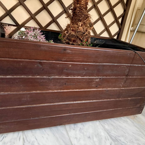 Wooden handmade planter - storage box