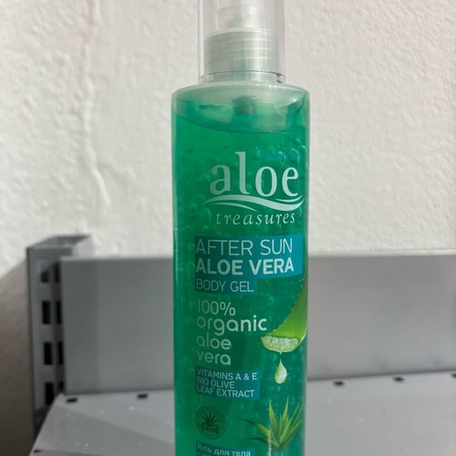 Aloe Treasures After Sun Aloe Vera Body Gel 250ml new