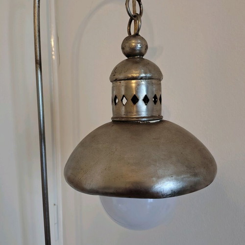 Floor lamp stand refurbished, handmade Moroccan style