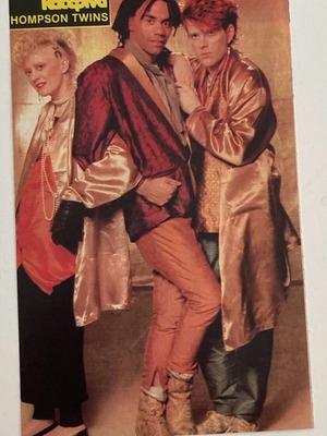 Hompson Twins Poster from magazine Katerina In good condition Price 4 Euros