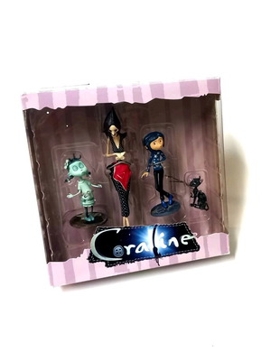Συλλεκτικό σετ φιγούρων Coraline Set C NECA καινούριο, σφραγισμένο