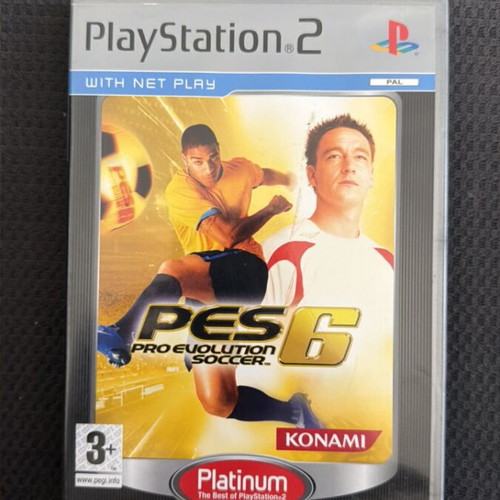 PS2 PES Pro Evolution Soccer 6 game