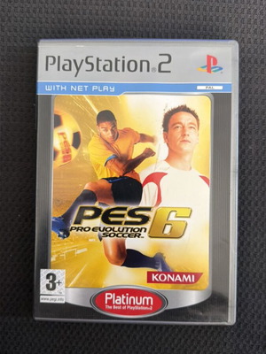 PS2 PES Pro Evolution Soccer 6 game