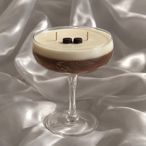 Coffee cocktail scented candle