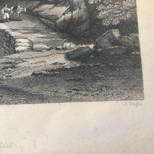 The Castle of Parga chalcography used
