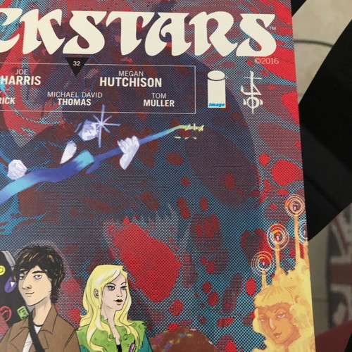 Rockstars 1 comic new, first appearance Harris Hutchison