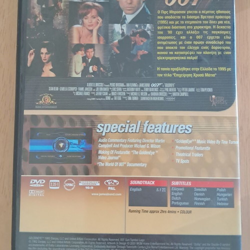 Golden Eye DVD like new, Pierce Brosnan