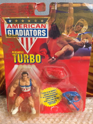 Turbo figure American Gladiators new, retro 1991