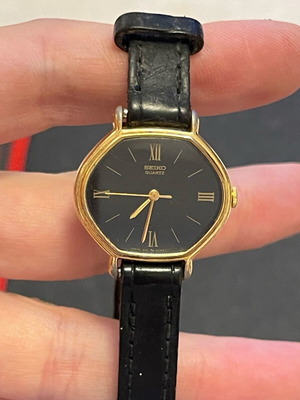 Seiko 1421 5180 vintage γυναικείο ρολόι μεταχειρισμένο quartz επίχρυσο