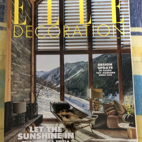 Magazines pack of 5 used Elle, Madame Figaro, Elle Decoration